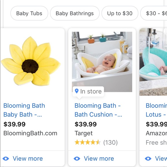 *SOLD*Blooming Bath (in like new condition) - Picture 4 of 4